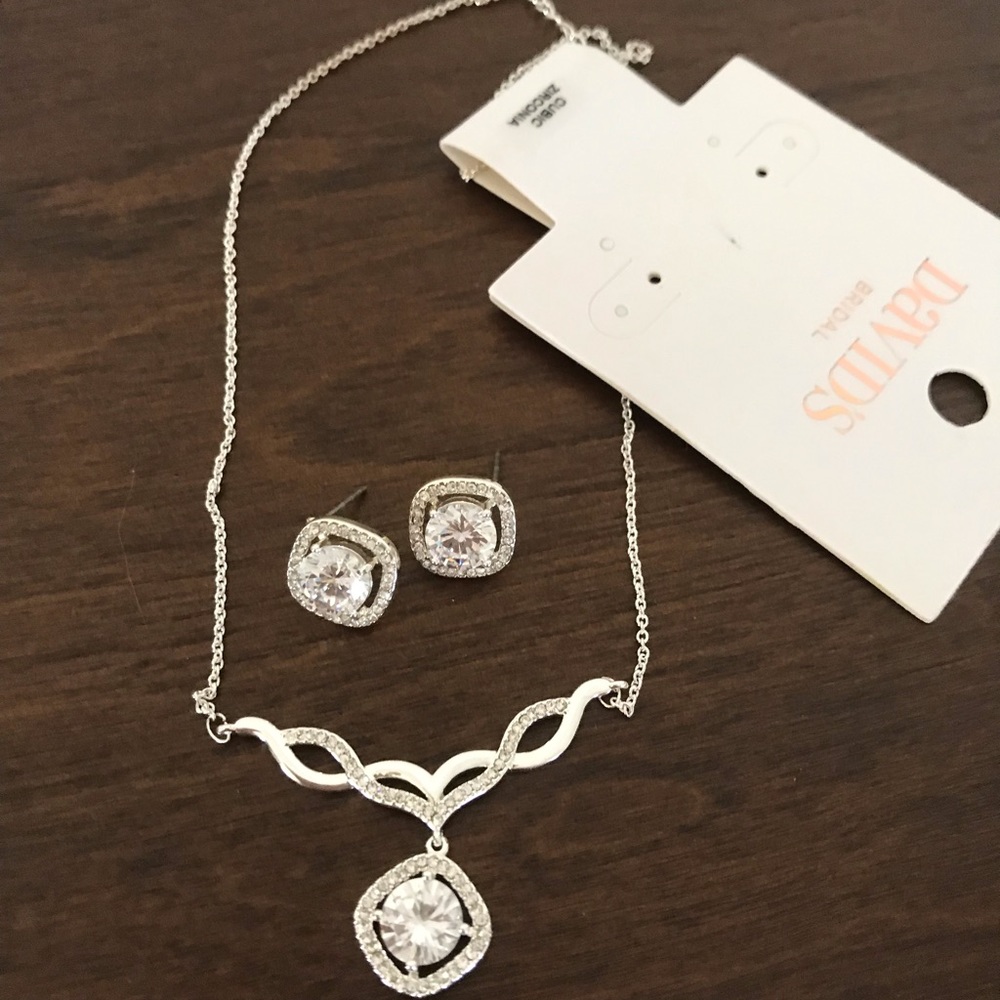 CZ bridal set